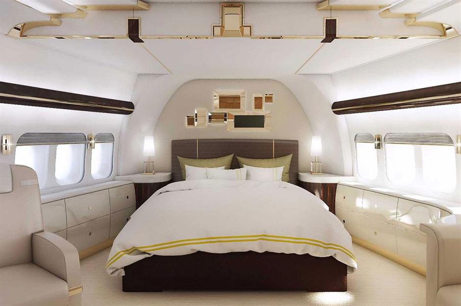 In den Privatfliegern der Superreichen